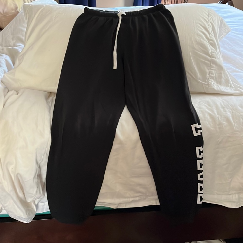 Pink sweatpants